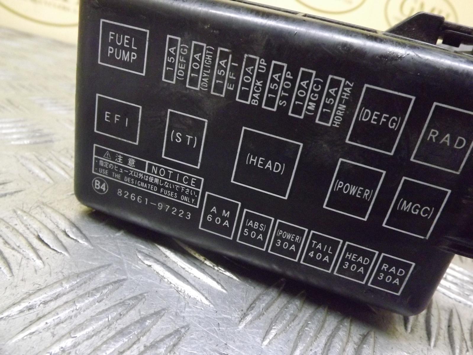 PERODUA KELISA 1.0 PETROL ENGINE BAY FUSE BOX / FUSEBOX 82661-97223